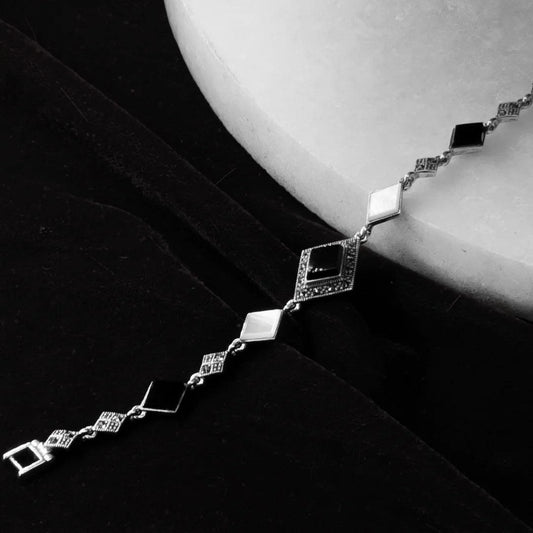 Antique Finish Silver Bracelet
