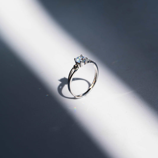 "925 sterling silver ring with custom engraving"