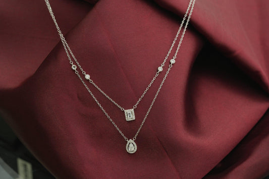 Classic Dual Layer 925 Necklace