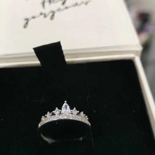 Silver Tiara Ring