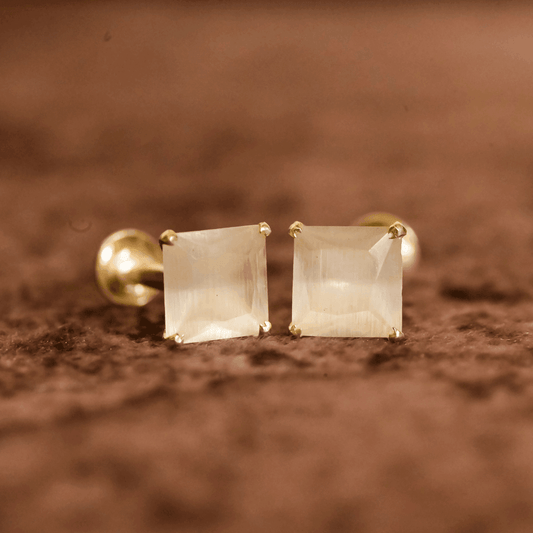 off white office formal tops earrings