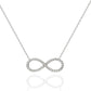 925 Silver Infinity Pendant
