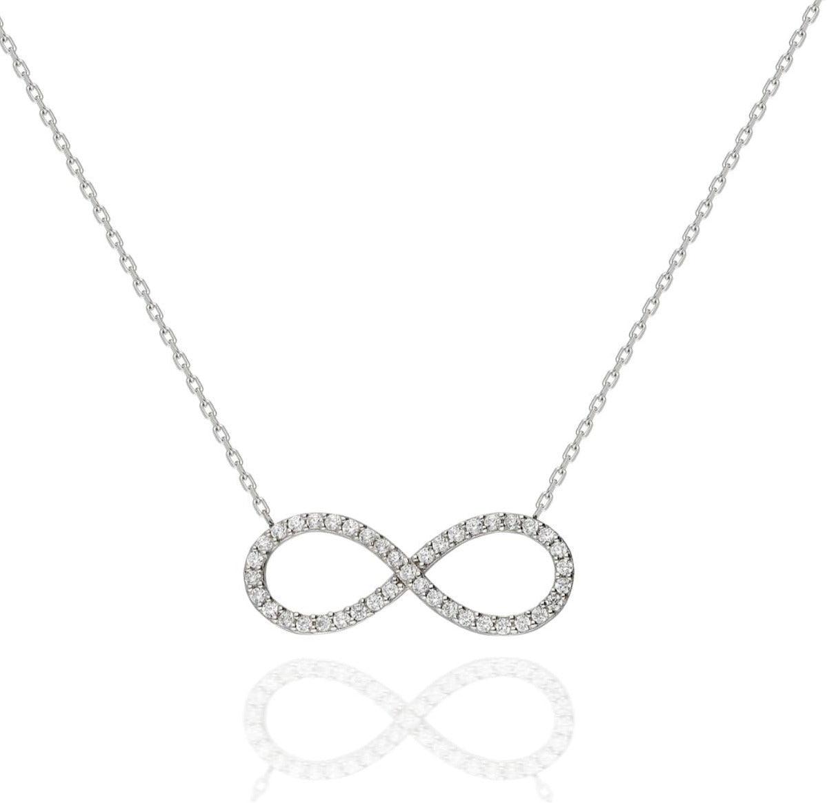 925 Silver Infinity Pendant