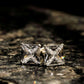 Square Solitaire Silver Tops